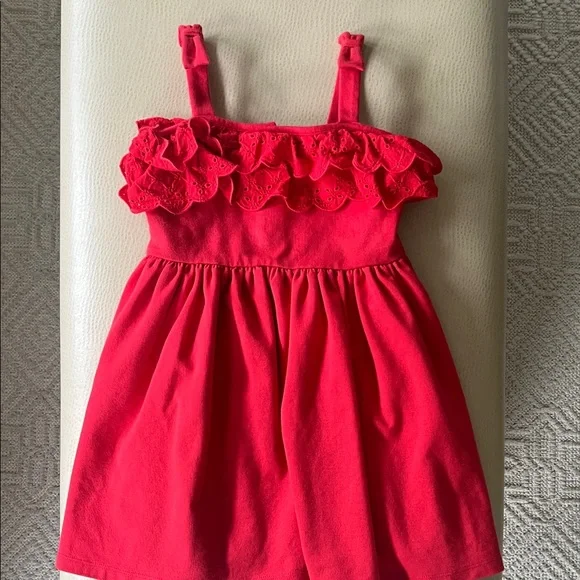 Janie and Jack | Dresses | Janie And Jack Red Ruffle Dress | Poshmark